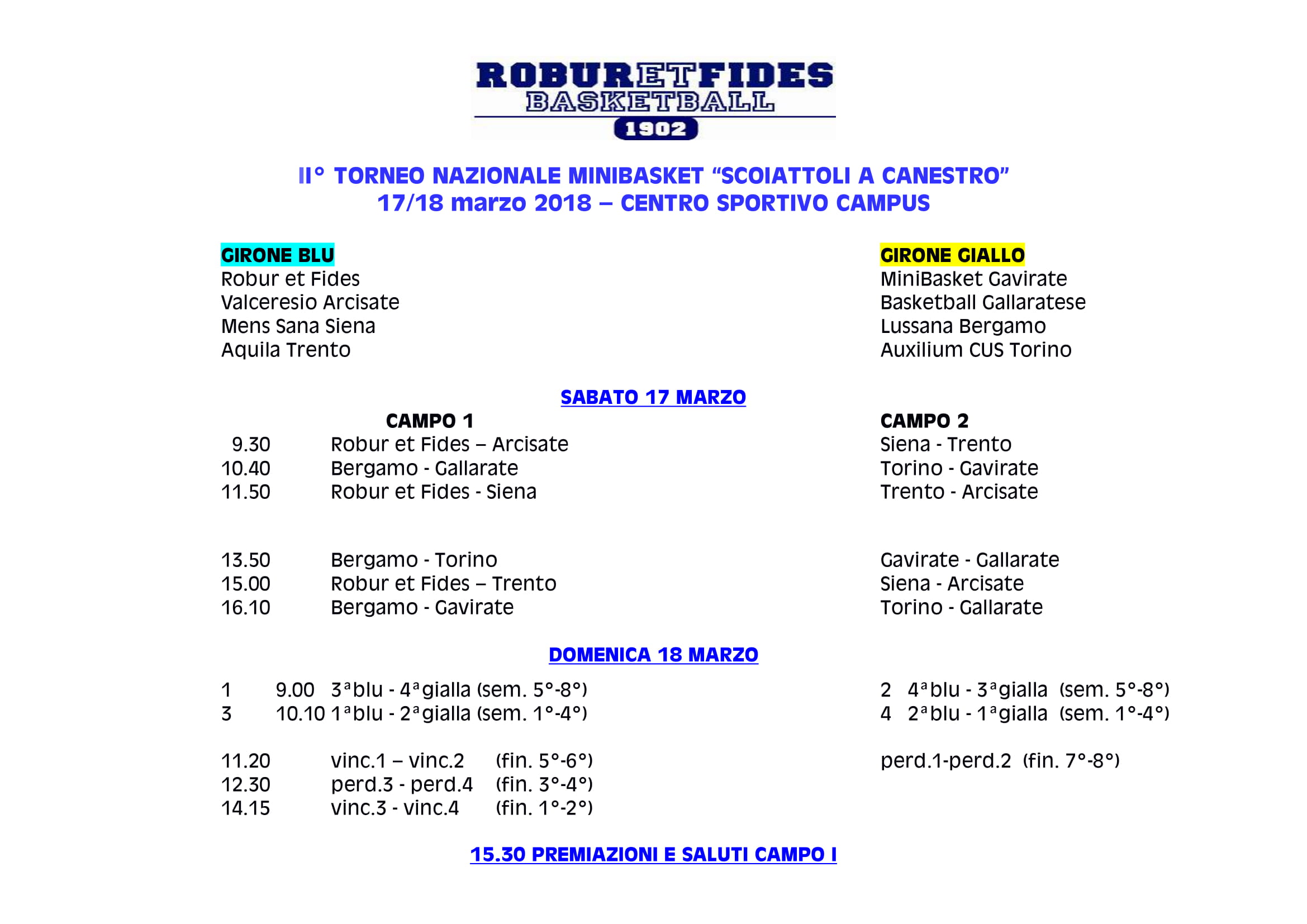 Programma Scoiattoli a canestro 2018 1