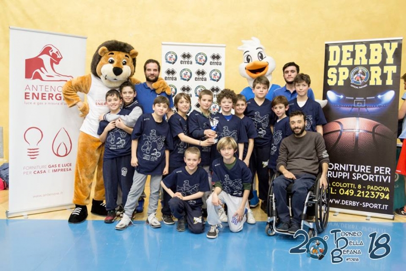 Minibasket: aquilotti 2007 di scena al Torneo della Befana