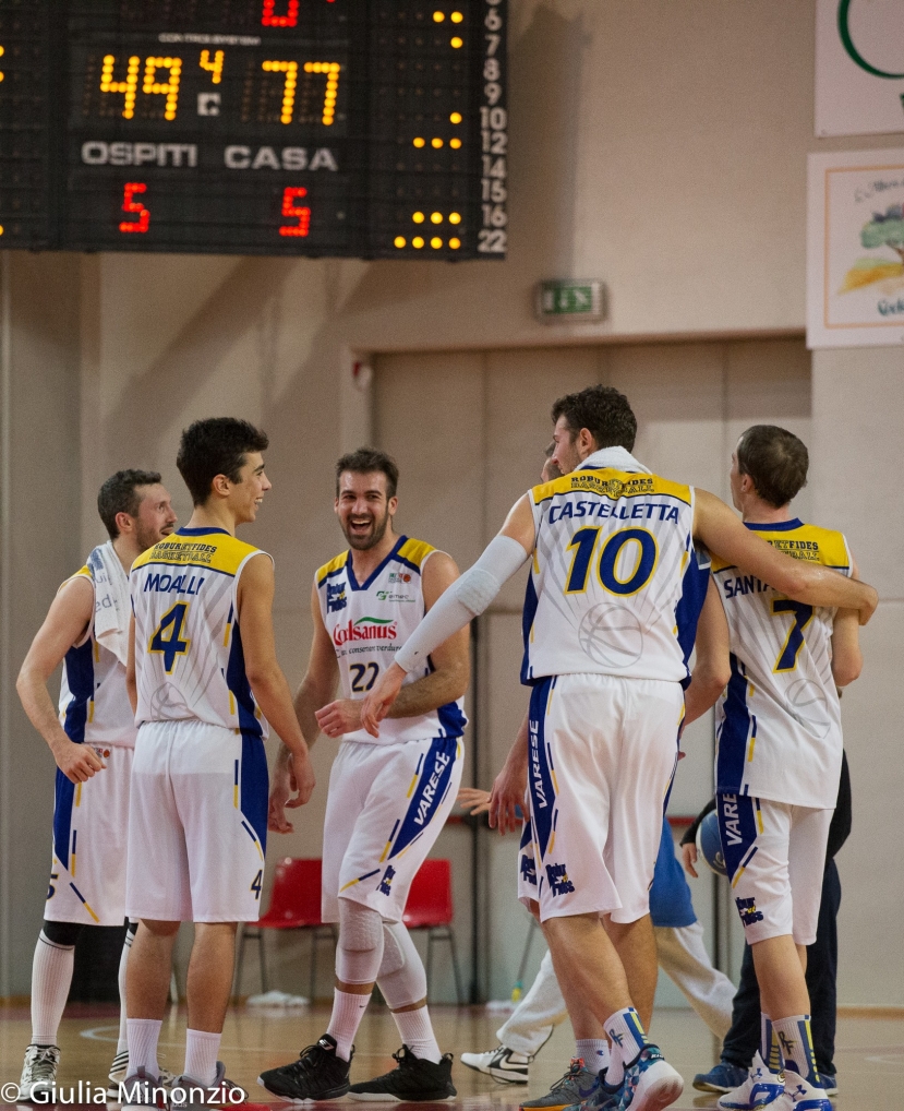 Serie B: La Coelsanus vince e convince, piegata Pavia 77 a 49