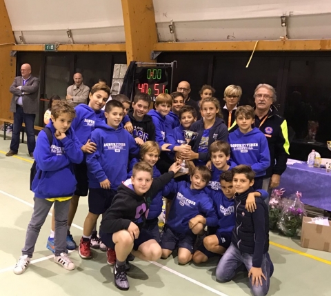 Esordienti: secondo posto al torneo Panin