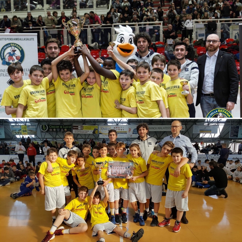 Minibasket: due tornei e due vittorie per le nostre formazioni