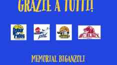 MEMORIAL BIGANZOLI - GRAZIE A TUTTI!